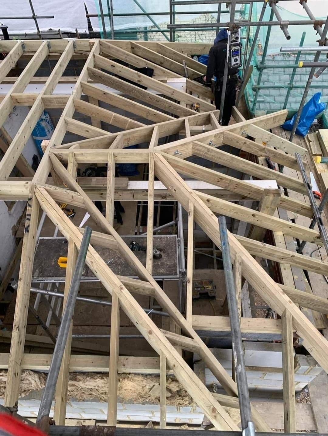 Trussed Roof Close-Up