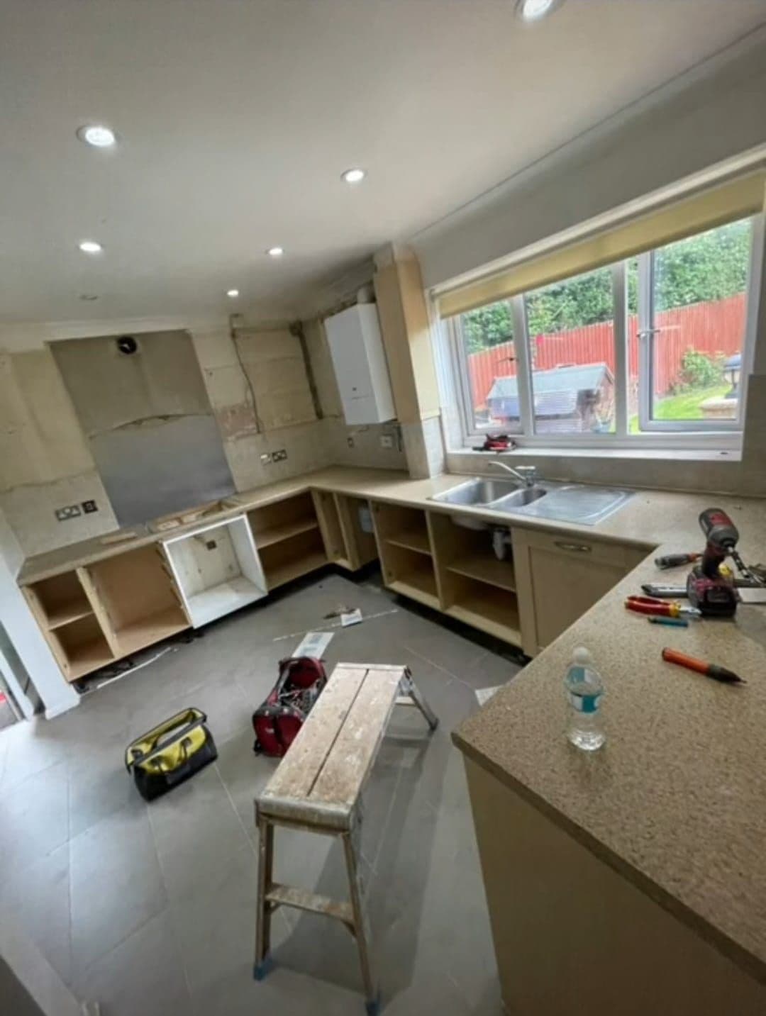 Light Grey Kitchen, Near Completion