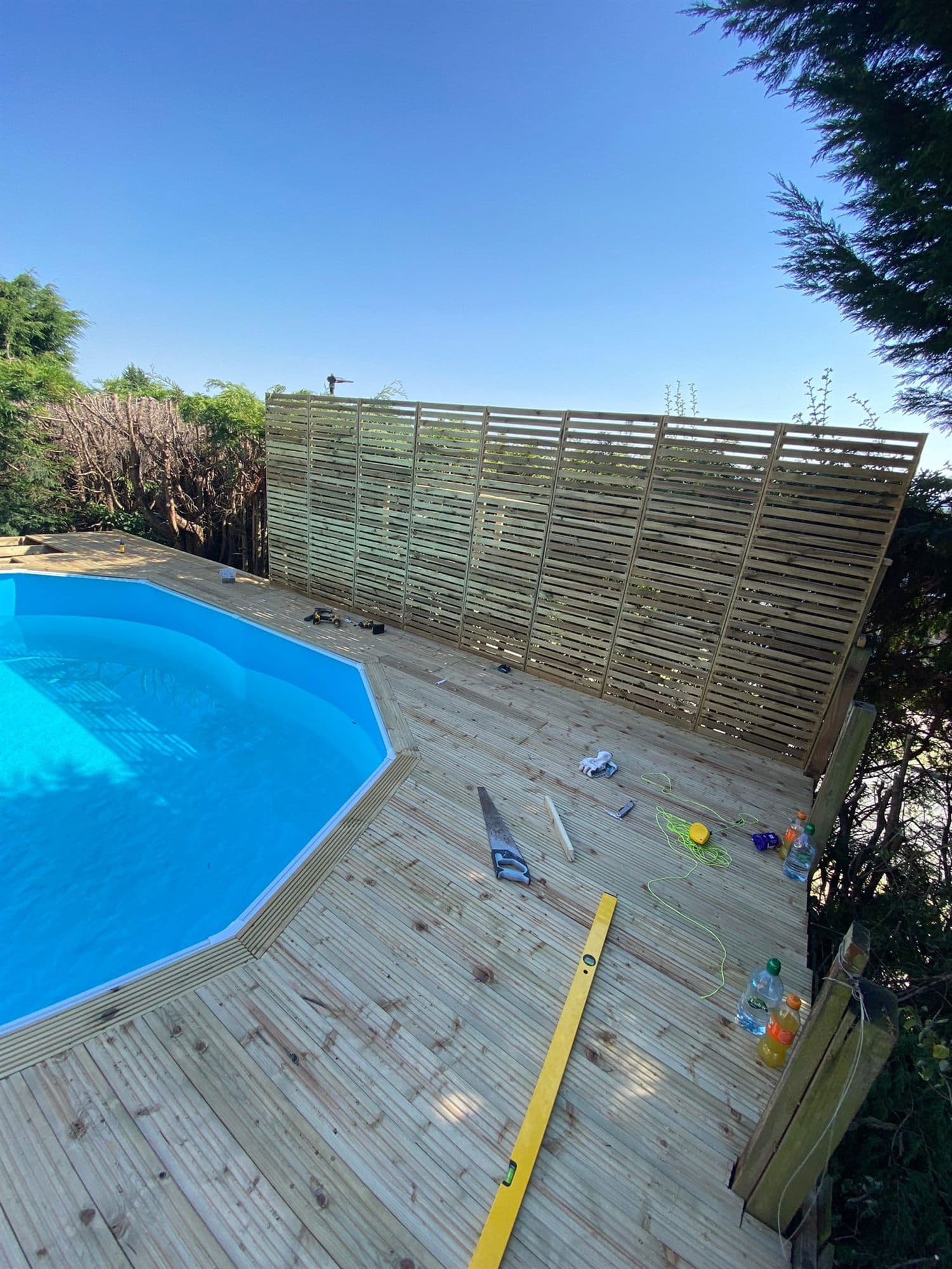 Outdoor Pool Installation