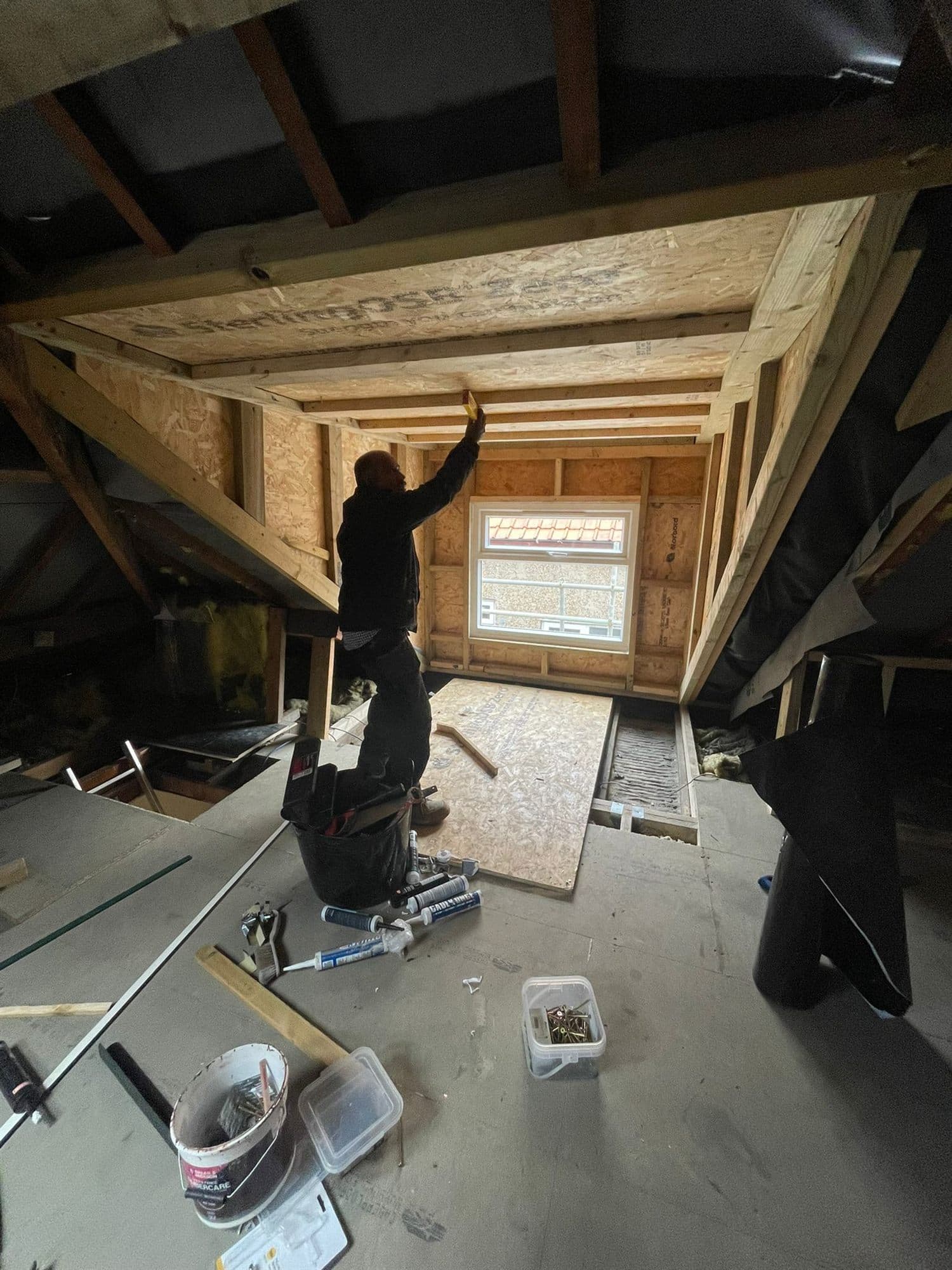 Hip-to-Gable Loft Conversion — before